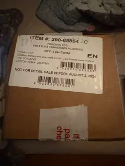 Shrouded Fable Pokemon Center Elite Trainer Box PC ETB Case NEW Factory Sealed - Image 1