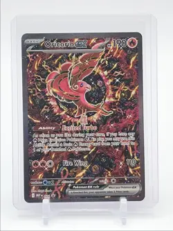 ORICORIO EX 2025 POKEMON MEGA EVOLUTION BLACK STAR PROMO E #024 Q2283 - Image 1