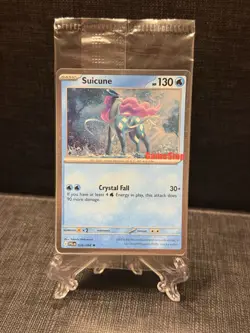 Pokemon TCG Suicune GameStop Stamped Promo Holo 026/094 - Image 1