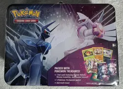 Pokemon Collector Chest Tin 2022 Dialga Palkia Lunc Box Sealed TCG - Image 1