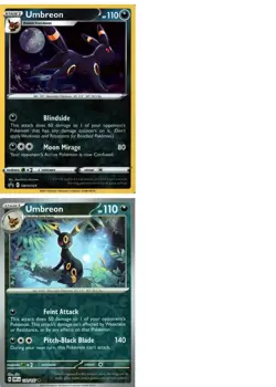 Pokemon TCG Umbreon Sword and shield Black star promo evolving skies W OBF RH - Image 1