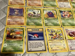 1st Edition Jungle Pokemon Card Lot 39 Total Cards All 1st Editions - Image 2