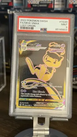 2022 POKEMON GAME SWSH #TG30 FA MEW VMAX LOST ORIGIN NINTENDO HOLO - Image 1