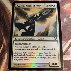 Angel Of Hope Avacyn English Foil Card Magic the Gathering Collectible - Image 1