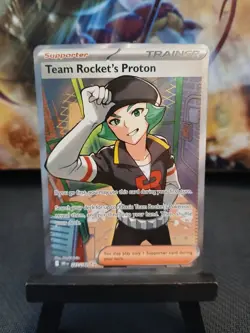 Team Rockets Proton Trainer 227/182 Pokemon TCG Destined Rivals - Image 2