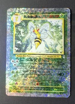 Pokemon Beedrill Legendary Collection Rare Reverse Holo English 80 HP 20/110 - Image 1