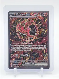 ORICORIO EX 2025 POKEMON MEGA EVOLUTION BLACK STAR PROMO D #024 Q2283 - Image 1