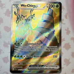 Pokemon Wo-Chien EX Full Art Holo 232/193 Sv02 Paldea Evolved English - Image 1
