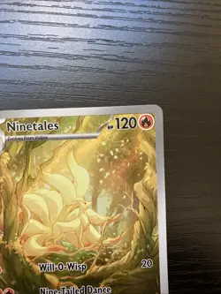 Ninetales 199/197 Obsidian Flames Holo Illustration Rare Pokemon English OBF NM - Image 5