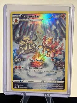 Pokemon TCG Magmortar GG03/GG70 Crown Zenith Galarian Gallery Ultra Rare Holo - Image 1