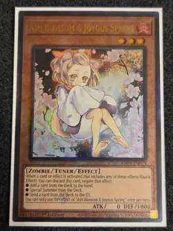 Ash Blossom 1st Edition Prismatic Ultimate Rare RA04-EN025 Yu-Gi-Oh! NM - Image 1