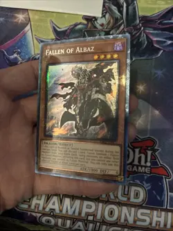 (EY) YuGiOh Fallen of Albaz RA01-EN021 1st Ed Prismatic Collectors Rare VLP - Image 2