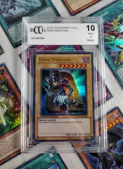 Yu-Gi-Oh Dark Magician 2010 Legendary Collection BCCG Graded 10 Limited Edition - Image 1