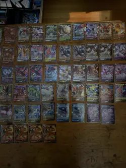 Pokemon Bulk Lot 370+ Ex ,V ,VSTAR, VMAX , & ACE Cards ENG/JPN All Penny Sleeved - Image 5