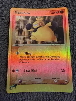 Pokemon EX Era - Reverse Holo - 3 Cards – Makuhita Cascoon Buffer Piece - NM/LP - Image 3