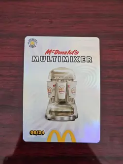 McDonald’s Cards Multimixer - NOT REDEEMED - 08/24 - Image 1