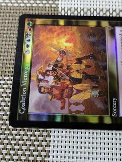 Magic The Gathering Coalition Victory First Edition Foil Collectors Card - Image 2