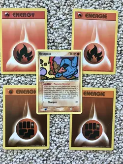 Nosepass 42/107 DEOXYS Pokemon Card Reverse Holo 030318 - LP - Image 1