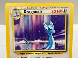 Dragonair 018/102 Base Set Rare WOTC Pokemon Card - Moderately Played - Image 3
