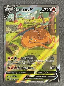 Charizard V SWSH260 SWSH: Sword & Shield Promo Cards NM Pokemon - Image 1