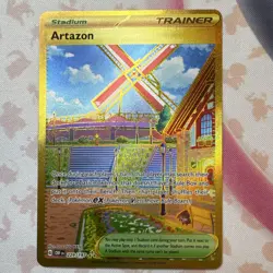 Pokemon Artazon Secret Rare Full Art Holo Card 229/197 SV03 Obsidian Flames - Image 1