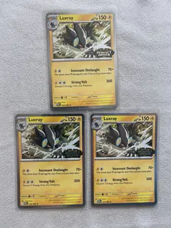 Pokemon TCG Luxray Perfect Order Promo Card Sealed NM Condition - Image 1