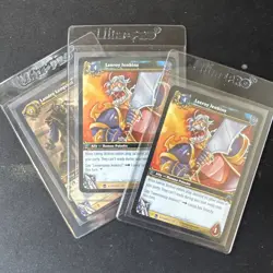 Upper Deck World of Warcraft TCG Heroes of Azeroth Collection Leroy & loot card - Image 1