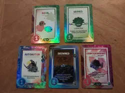 Doomlings Lot of 5 Holofoil Cards Banal Leaves Automaton Drowned Countershading - Image 1