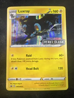 Luxray - (Prerelease) SWSH023 SWSH: Sword & Shield Promo Cards Holo - Image 1
