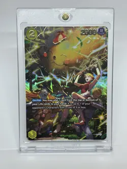 Zeus OP11-106 SP ADVENTURE ON KAMI'S ISLAND EB04 ONE PIECE Card ENGLISH NM - Image 1