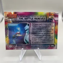 The Battle Renewed #32 1999 Topps Pokemon the First Movie Topps Card - Image 2