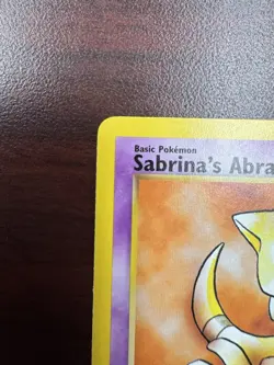 Pokemon Card Sabrina's Abra Gym Heroes 1st Edition Common 91/132 LP+ - Image 3