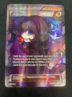 Hex Maniac 75a/98 Trainer Alt Art Promo Card Full Art Excellent Condition - Image 1