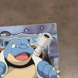 #09 Blastoise Stage 3 Pokemon Topps Holo Foil Card - E9 of 12 MP - Image 2