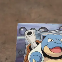 #09 Blastoise Stage 3 Pokemon Topps Holo Foil Card - E9 of 12 MP - Image 3