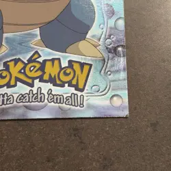 #09 Blastoise Stage 3 Pokemon Topps Holo Foil Card - E9 of 12 MP - Image 4