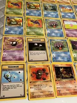 Pokemon Fossil 1st Edition Lot 35 Cards Hypno Articuno Slowbro 1999 WOTC - Image 2
