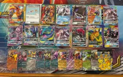 Pokemon Card Lot Full Art Alt Art Fire Houndoom Charizard - Image 1