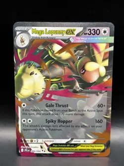Mega Lopunny ex 084/094 (4x) - Pokemon Phantasmal Flames Cards - NM - Image 2