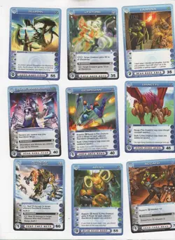 Chaotic lot #004. Lot of 10 Overworld creature cards. All MAX Energy - Image 1