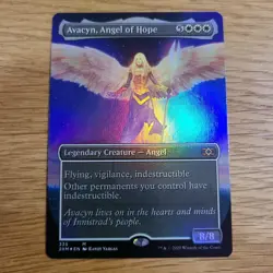 Angel Of Hope Avacyn Foil Borderless 335 Commander Card - Image 1