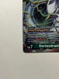 Digimon Card Game Dawn of Liberator Vortexdramon EX11-074 SEC NM - Image 4
