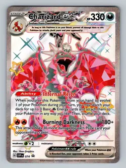 Charizard ex Holo Promo SV: Scarlet & Violet Promo Cards 074 NM - Image 1