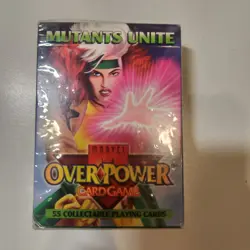 1995 Marvel Overpower TCG Mutants Unite - Factory Sealed (55 cards) - Image 1