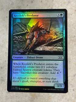 MTG NM Kozilek's Predator Foil [Double Masters] - Image 1