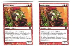 Magic The Gathering MTG - Eighth Edition 8ED 2003 - #190 Goblin King NM x2 - Image 2