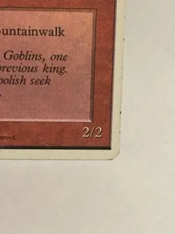 1995 vintage Goblin King Fourth Edition played Magic the Gathering original - Image 4
