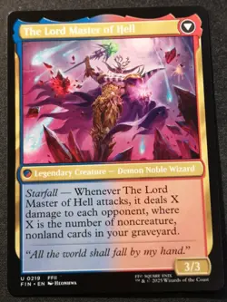 The Emperor Of Palamecia - FIN - MTG - EN - NM - 0219 - Image 2