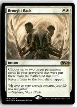 Brought Back 9 Rare Promo Pack: Core Set 2020 Magic: The Gathering LP - Image 1