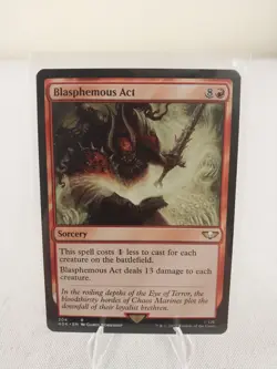 MTG Magic the Gathering Blasphemous Act Warhammer 40000 40K (#204) NM - Image 1